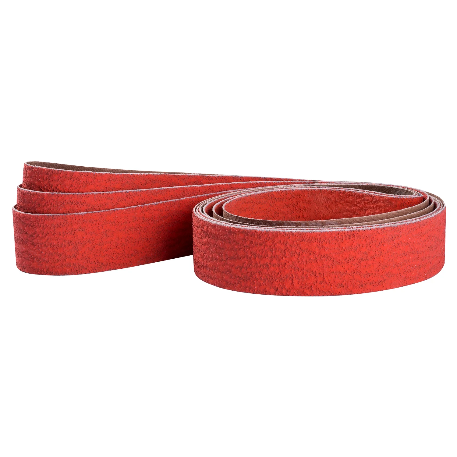 3pcs-set 20sets-Carton 2x72in Ceramic Sanding Belt 36 Grit Abrasive Sand Paper Cloth Resin Bonded Flexible OEM Support