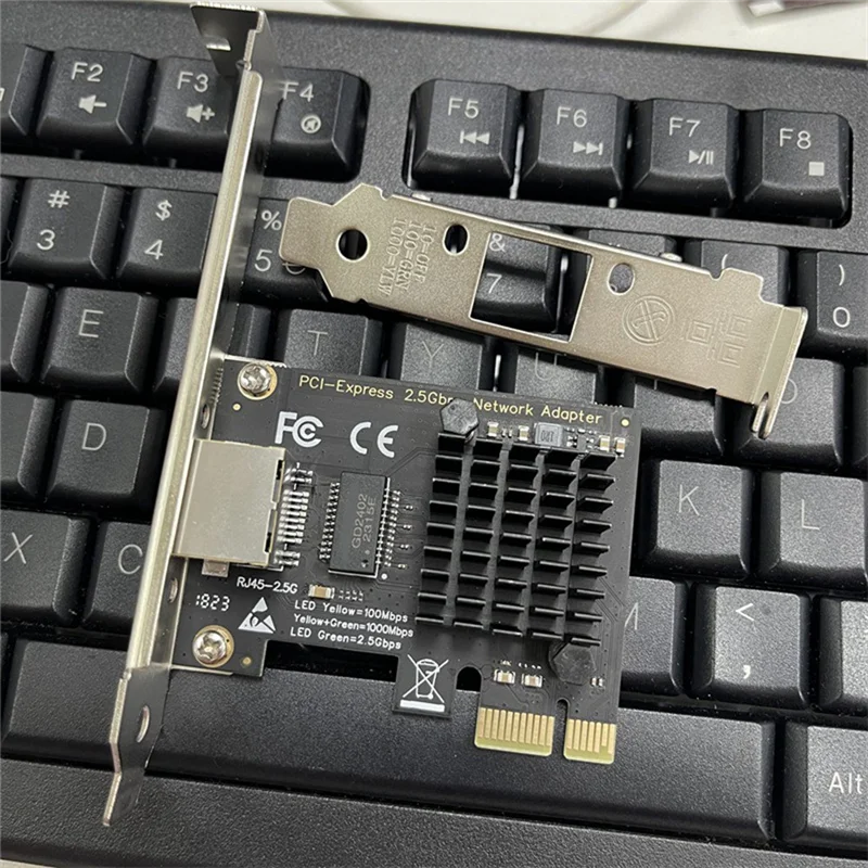 PCIe PCI Express 칩셋, RJ45 어댑터, 100, 1000M, 2.5G, RTL8125BG