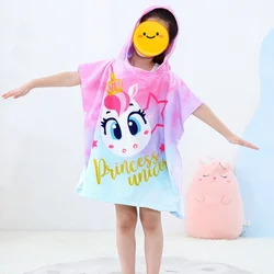 girl  Fashion Bathrobe Newborn Towel for Kids  Dress Up Kids Poncho Cape Kids  Beach Towel Poncho Hooded Baby