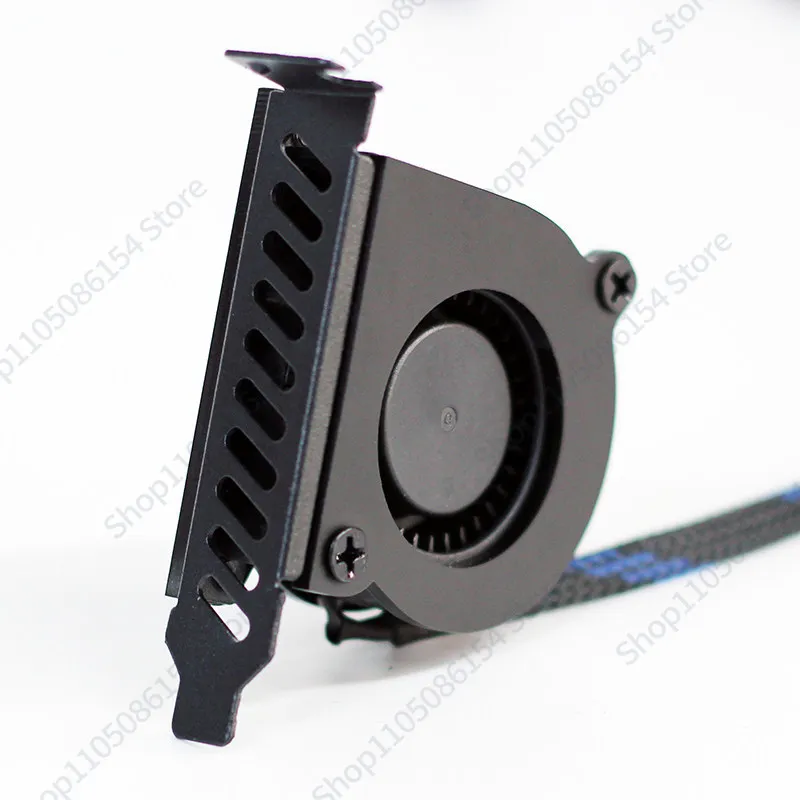 Computer Chassis Exhaust Radiator Ventilation Exhaust Fan Dual PCI Exhaust Blower Turbo