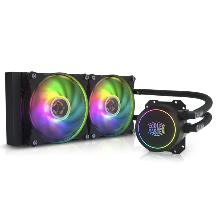 CoolerMaster CPU LIQUID COOLERS B240 ARGB 240mm MASTERLIQUID RGB EDITION WITH RGB CONTROLLER