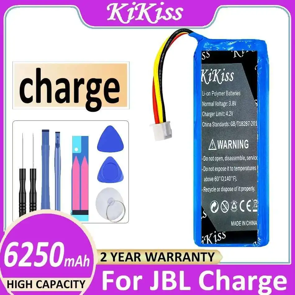 

Замена аккумулятора динамика премиум-класса 6250 мАч для Jbl Charge Bluetooth