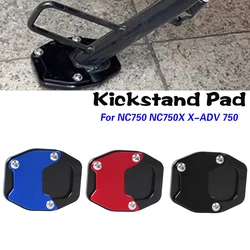 For HONDA X-ADV750 XADV 750 NC750X NC 750X NC750 2021 2022 2023 Kickstand Foot Side Stand Enlarger Extension Pad Support Plate