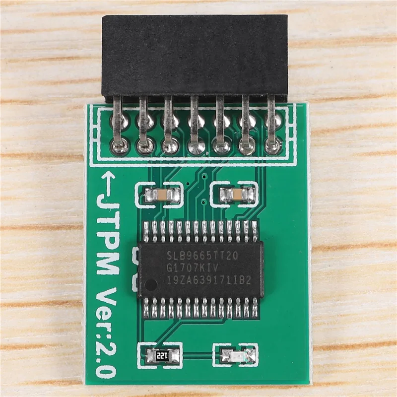 TPM 2.0 Encryption Security Module Remote Card LPC-14PIN Module 14Pin LPC for MSI TPM2.0 LPC 14 Pin Security Module