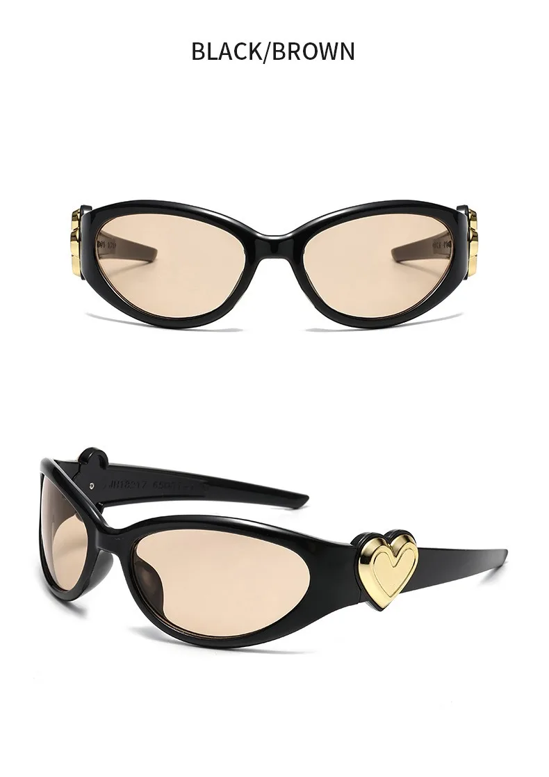 Retro Oval Cat-Eye Sunglasses — product detail 15