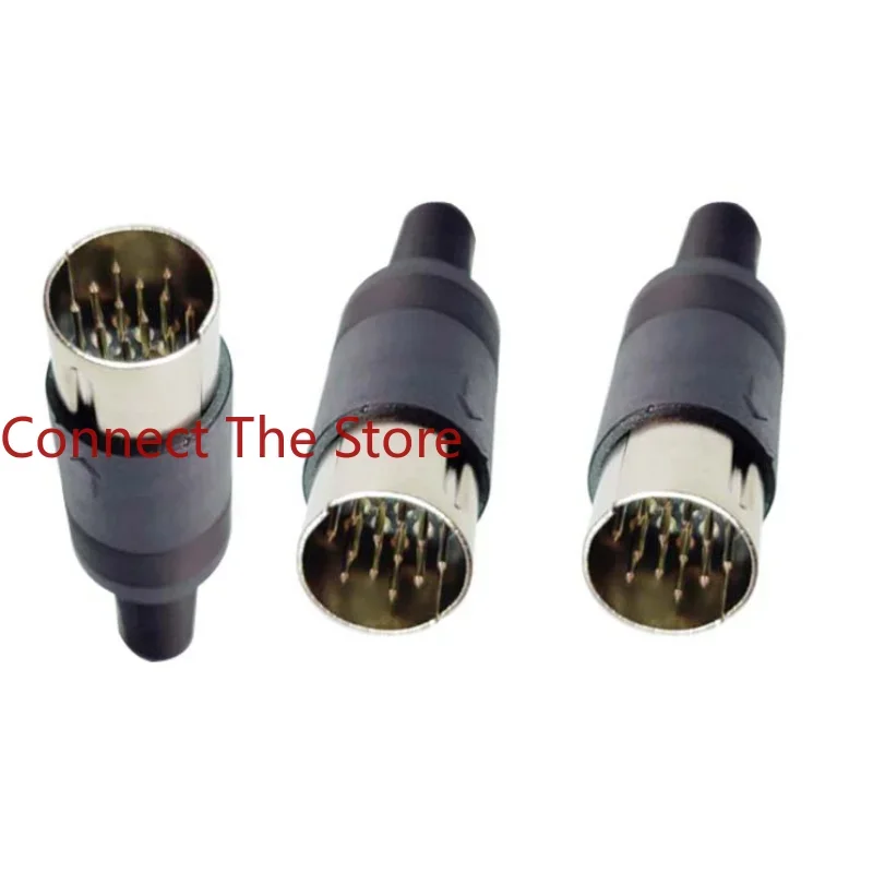 

2PCS Large DIN Male 13P Computer Assembly Plug 13-core Assembled Power Socket Din