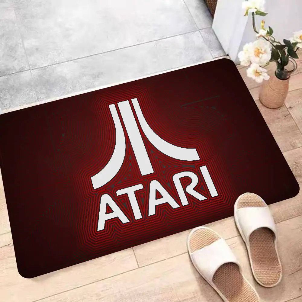 Alfombra de Piso con Diseño de Anime Atari, Económica, Antideslizante, Moderna, para Sala de Estar, Balcón, Alfombras Impresas para el Dormitorio