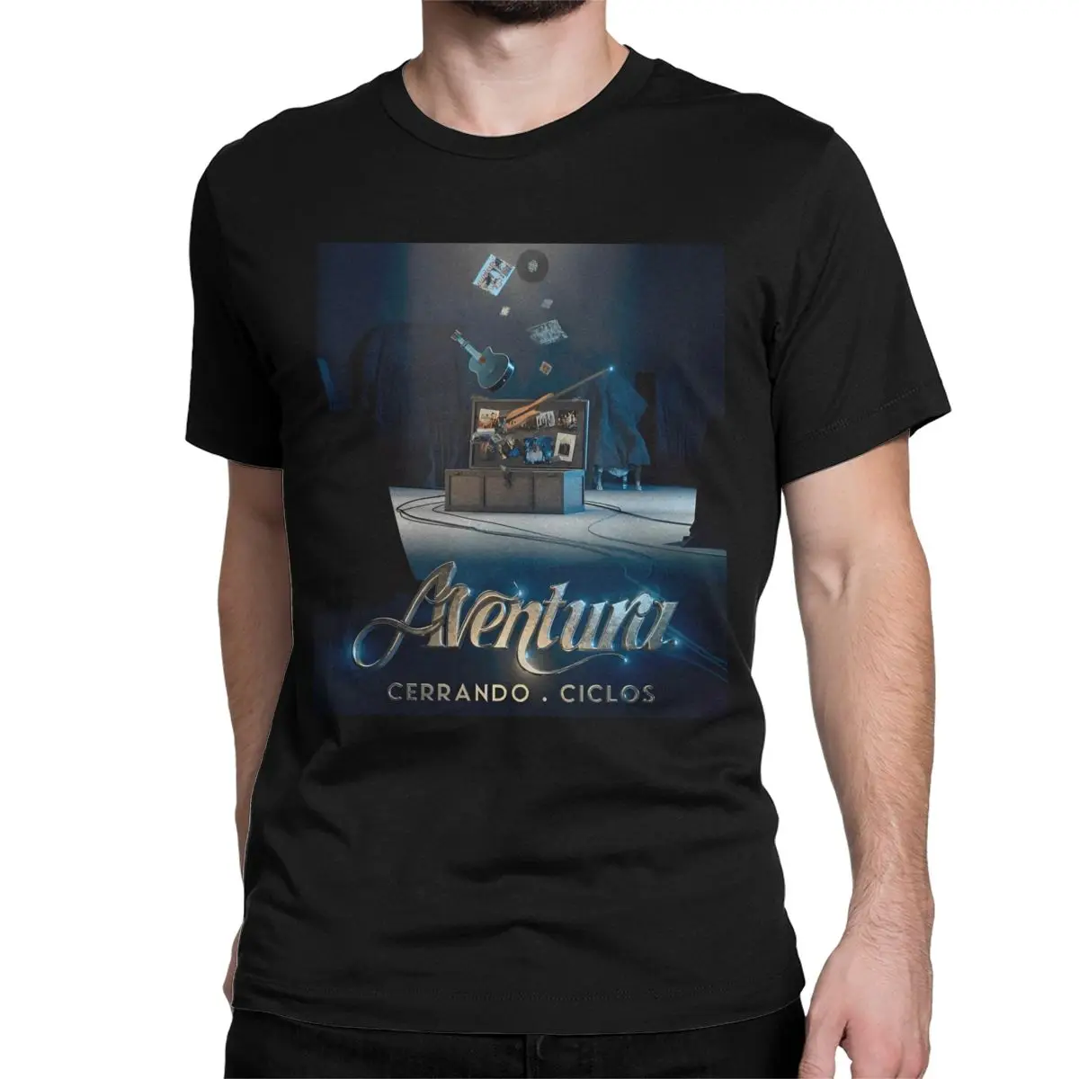 2024 Aventura Tour dla mężczyzn Kobiety T Shirt Cer...” Ciclos Niesamowite koszulki z krótkim rękawem Crewneck T-Shirt 100% bawełna Ubrania