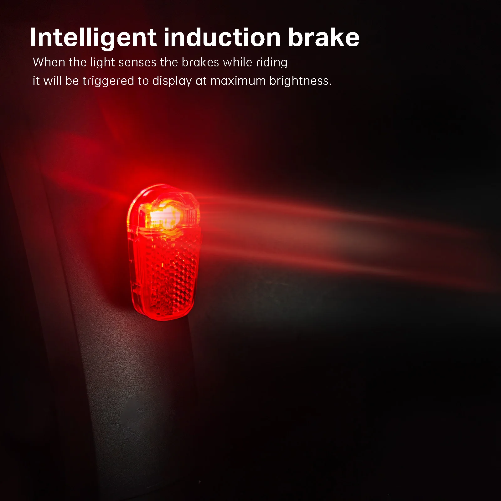 Linkbest Taillight Led Bicycle Light Rear Lamp Powerful Reflector Waterproof IPX5 6V-48V Hub Dynamo Ebike No Switch