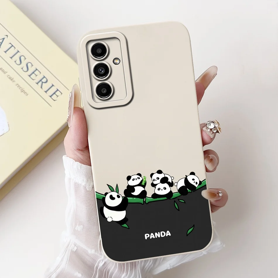 For Samsung Galaxy M13 F13 Elegant Printing Soft Silicone Case For Samsung M13 F13 4G Camera Protective Shockproof Phone Cases
