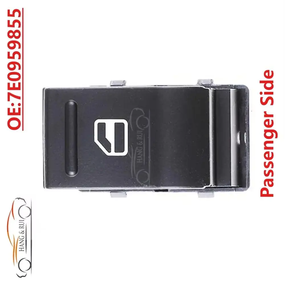 7E0959855 for VW TRANSPORTER T5 2005-2009 T6 2009-2014 Electric Power Window Switch Lifter Control Button 7E0959855A Car Parts