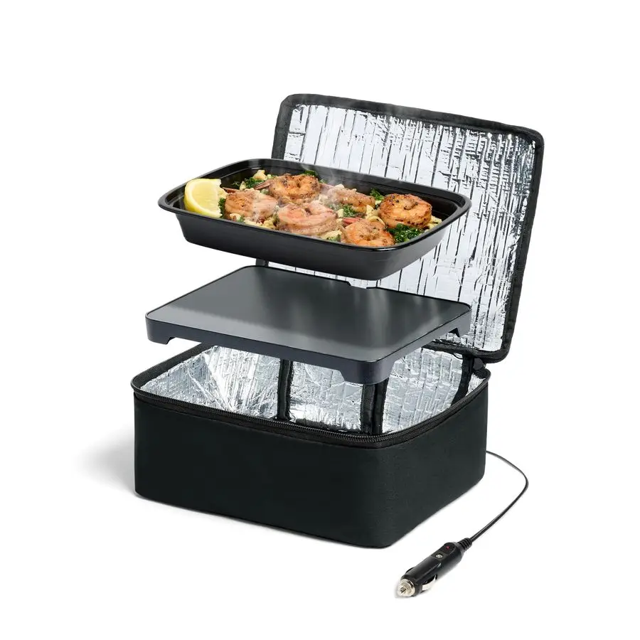 

Mini Heated Lunch Box Portable Electric Food Warmer for Men and Women Great for Work, Office, and Construction Cook, Reheat, and