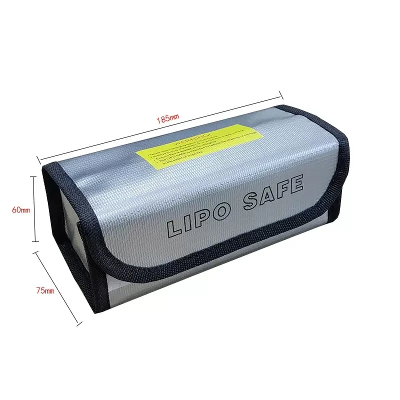Brandwerende, explosiebestendige Lipo-veiligheidstas voor RC FPV race drone auto batterij 185x75x60mm 215x115x155mm - RC drone accessoire