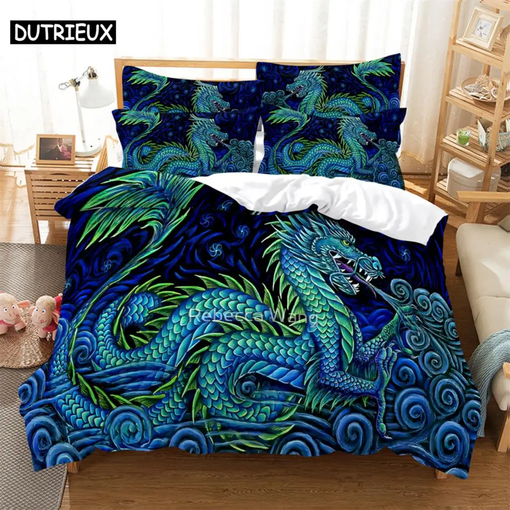 3D Long Bedding Set Queen Bedding Home Textiles Set Bedclothes Santa Duvet Cover Set Juego De Cama duvet cover set