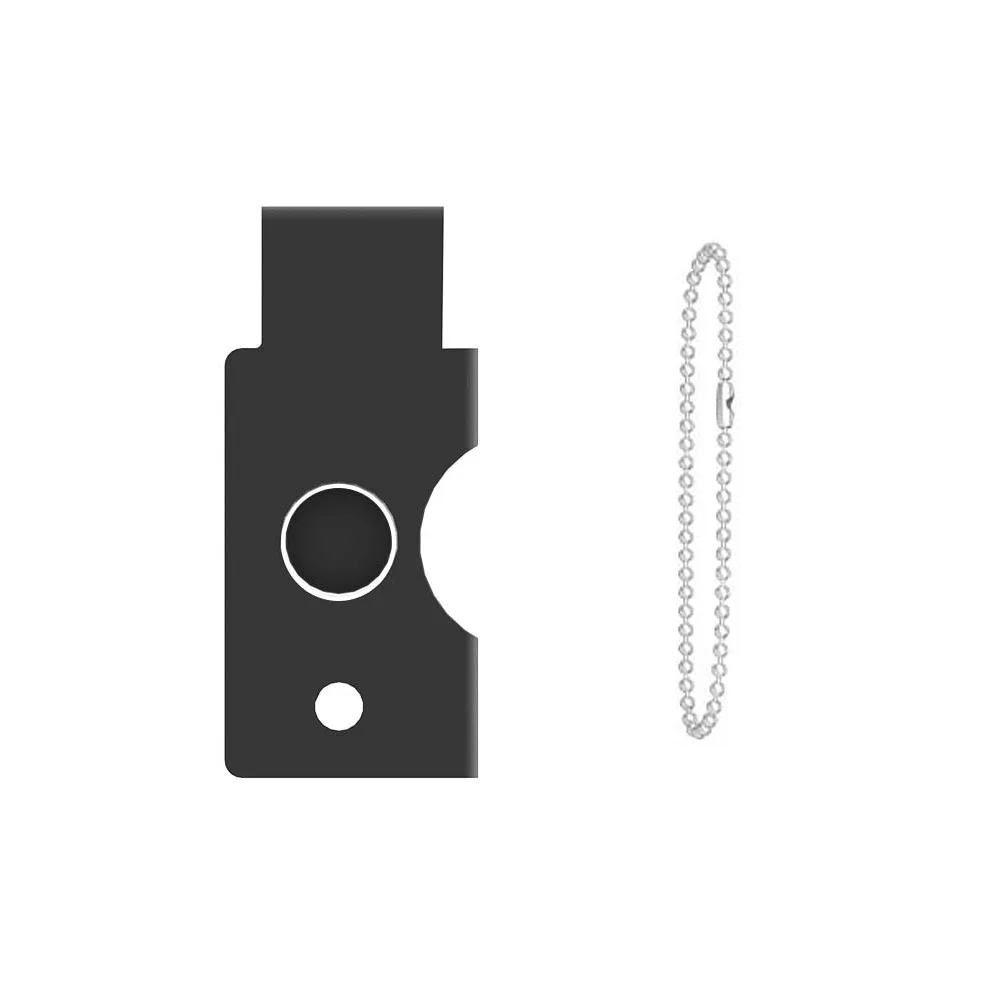 New Metal Metal Protective Case Access Openings Hard Shell NFC Key Case Solid Compact Security Key Case for YubiKey 5C NFC