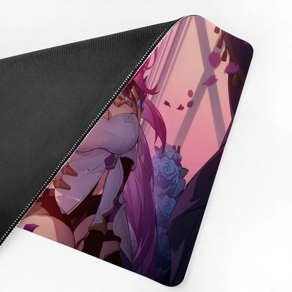 Grande Elysia Gaming Mouse Pad, LockEdge Mousepad, Teclado de computador Table Desk Mat, Honkai Impacto 3