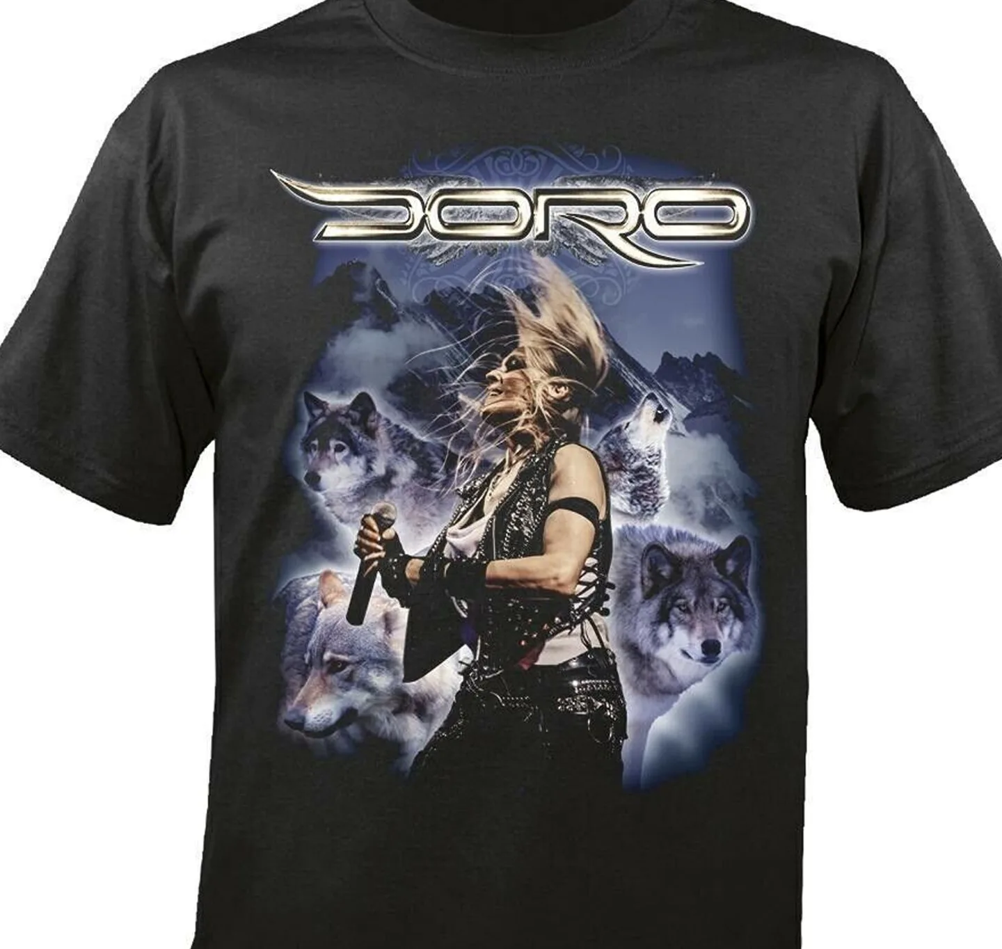 

Doro Rock N Roll T-shirt Black Cotton Unisex All Sizes S-5Xl 1F875