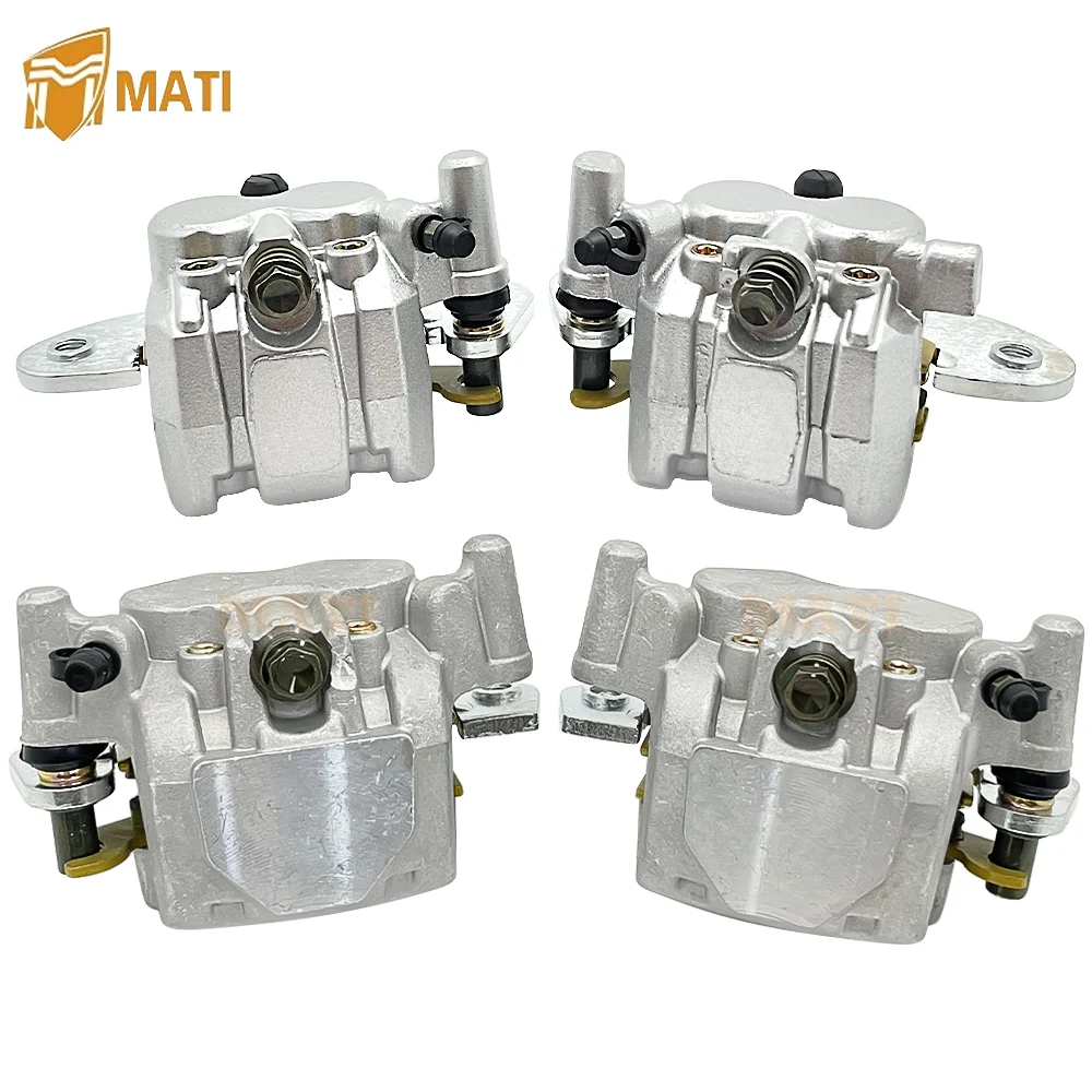 Front & Rear Brake Caliper for Yamaha Viking 700 Wolverine X2 X4 700 850 2014-2022 1XD-2580T-00-00 1XD-2580W-00-00