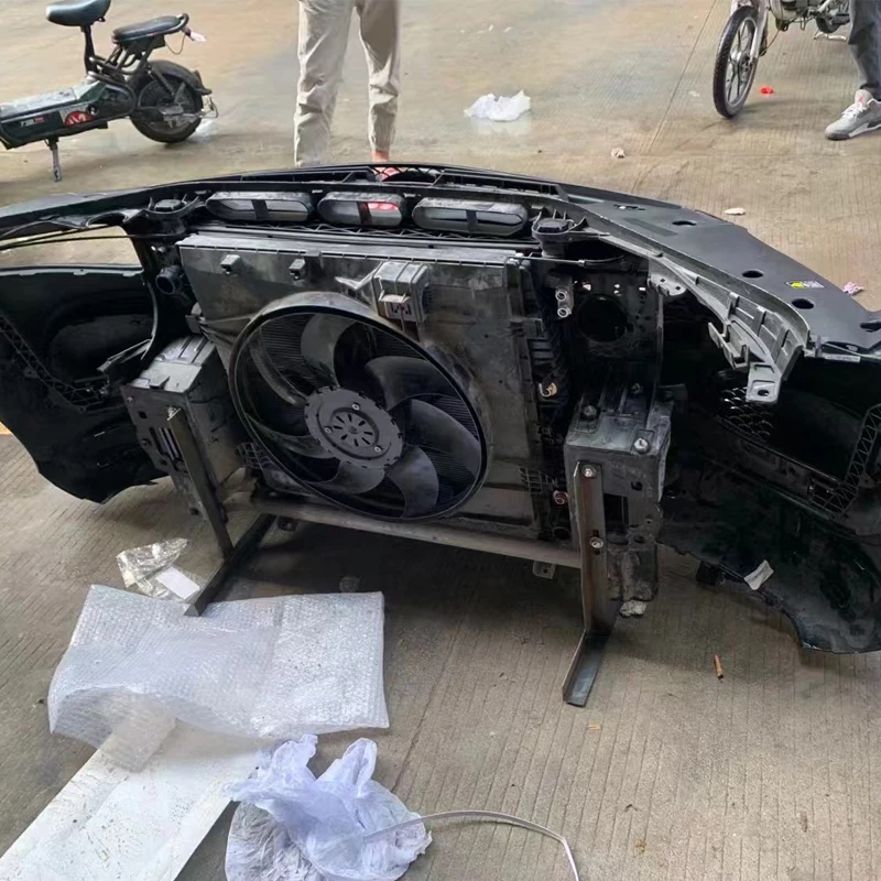 For Mercedes Benz ML GL GLE GLS W166 W292 Electronic Fan Radiator Condenser Front Face Headlights ABS Bumper-Used Condition view 5