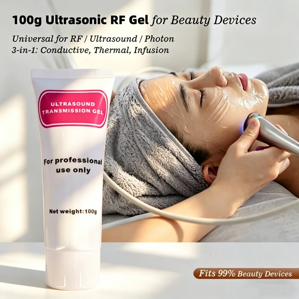 100ml Ultrasonic RF Gel for 40K Cavitation Body Slimming Beauty Machine Radio Frequency Cavitation Body Frequency Conductive Gel