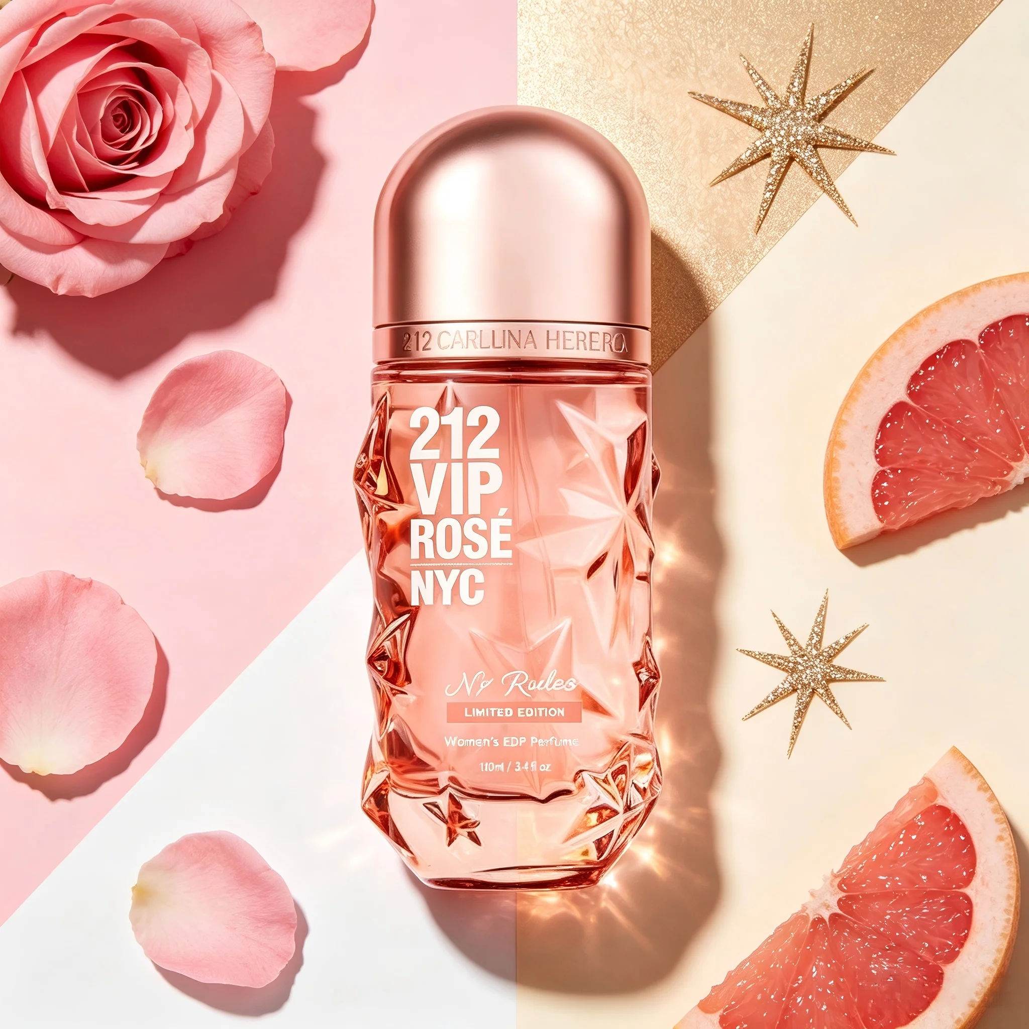 カロリーナ・エレラ 212 VIP ローズ NYC ノールー - Rose Water Spray のレビューと価格