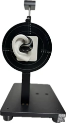 Head Recording Headphones Frequency Response Curve Test Ec711 318-4 Test Stand