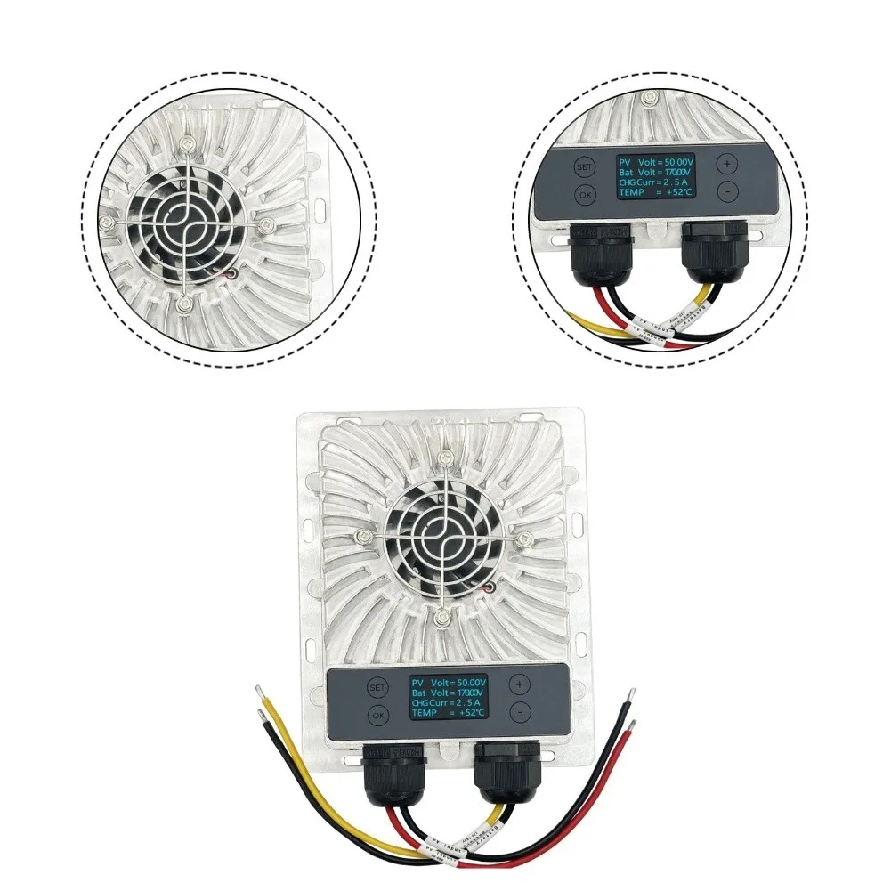 MPPT Solar Charge Controller 400W with 99.5% Conversion Efficiency and Smart Thermal Management for Long-Term Reliability