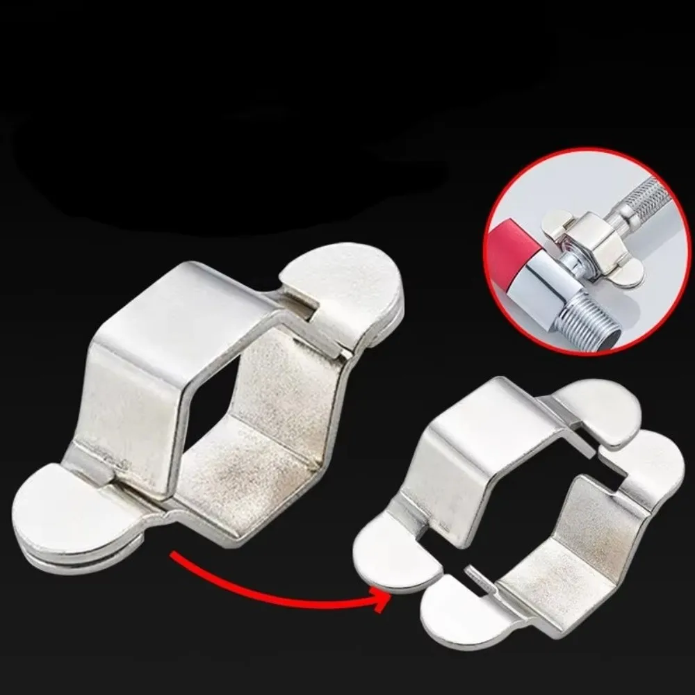 

1/5Pcs Portable Stainless Steel Hexagon Nut Wrench 4-point Detachable Hex Spanner Reusable Pipe Hose Wrench Pipe Water Heater