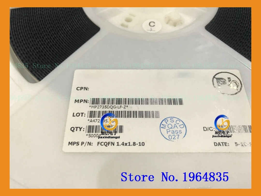 2pcs/lot MP2735DQG-LF-Z QFN