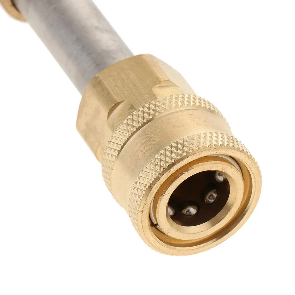 Pressure Washer Adaptor Copper Quick Release High Pressure Spare Parts Kit for Portable Pressure Washers
