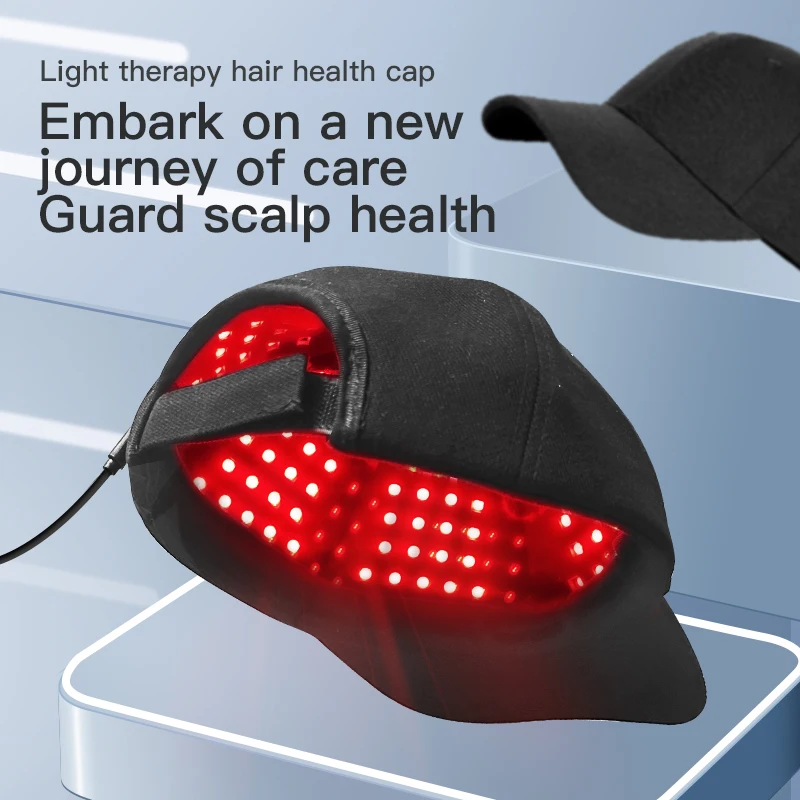 جديد الأشعة تحت الحمراء 200 LED الخرز العلاج بالضوء الأحمر غطاء نمو الشعر لإعادة نمو الشعر مكافحة تساقط الشعر الاسترخاء فروة الرأس المضادة للالتهابات #2