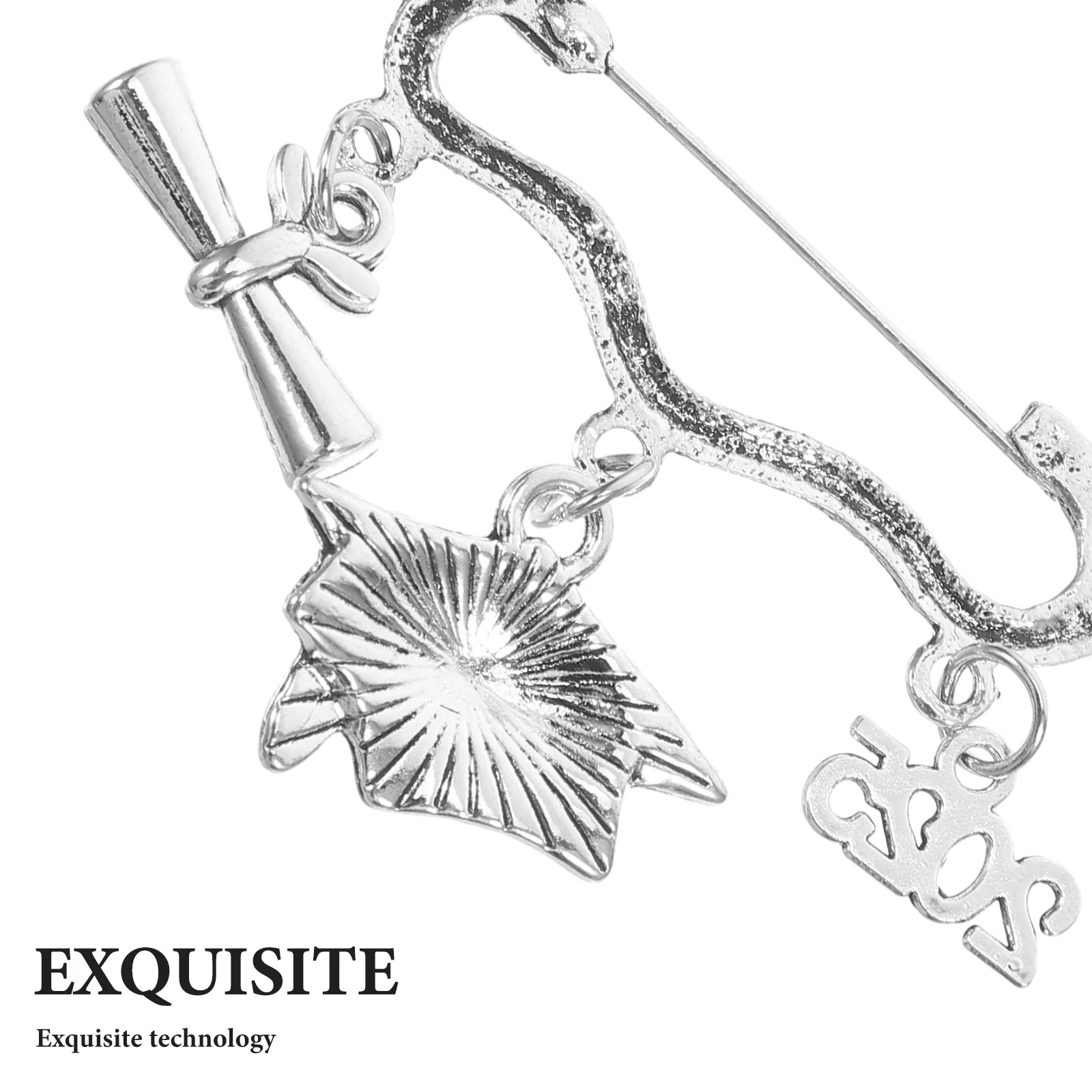 التخرج بروش دبوس 2025 قبعة البكالوريوس سبيكة شارة التلبيب للمدرسة الثانوية رياض الأطفال الخريجين التذكاري صور سحر #6