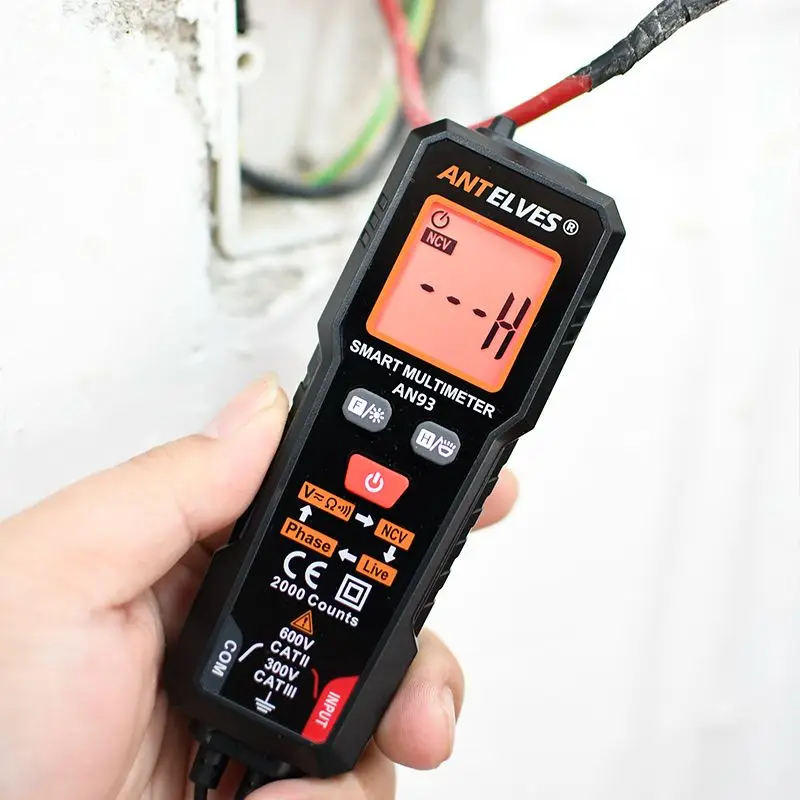 AN93 Fully Intelligent Multimeter Digital High Precision Multi  Automatic Maintenance Anti Burn Electrician Electricity Meter