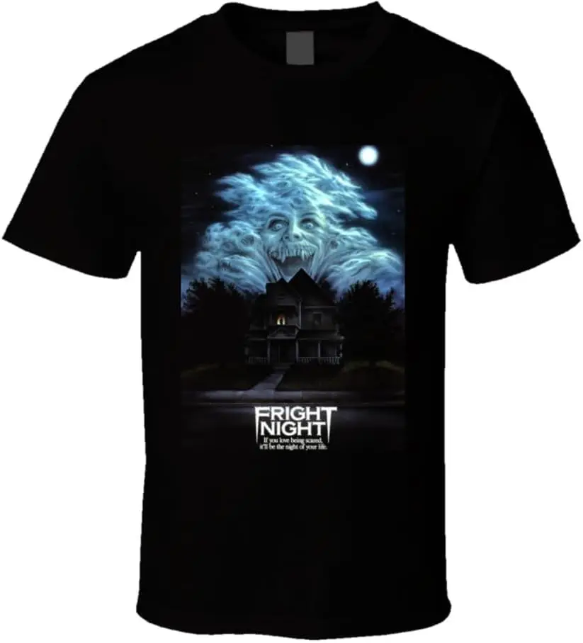 Fright Night 80's Classic Horror Movie Tees Y2K tops Unisex Summer Short Sleeve