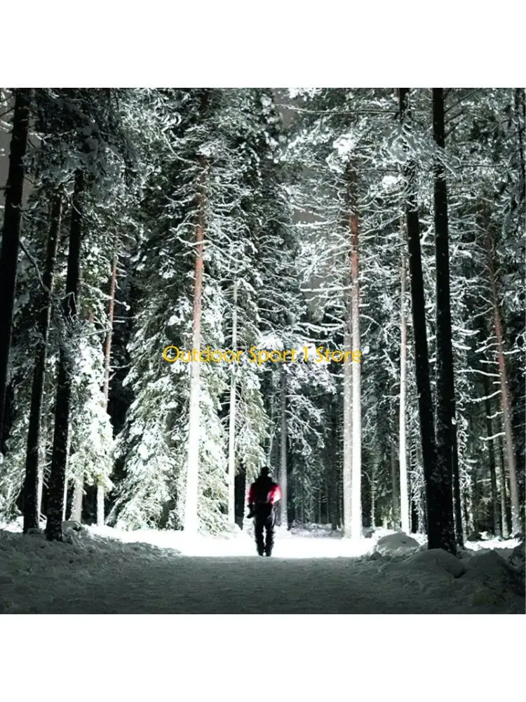 A0KA 4 Mode 5 Level Adjustable Brightness LED Flashlights Rechargeable Waterproofs Resizable Light for Camping Hiking Outdoor
