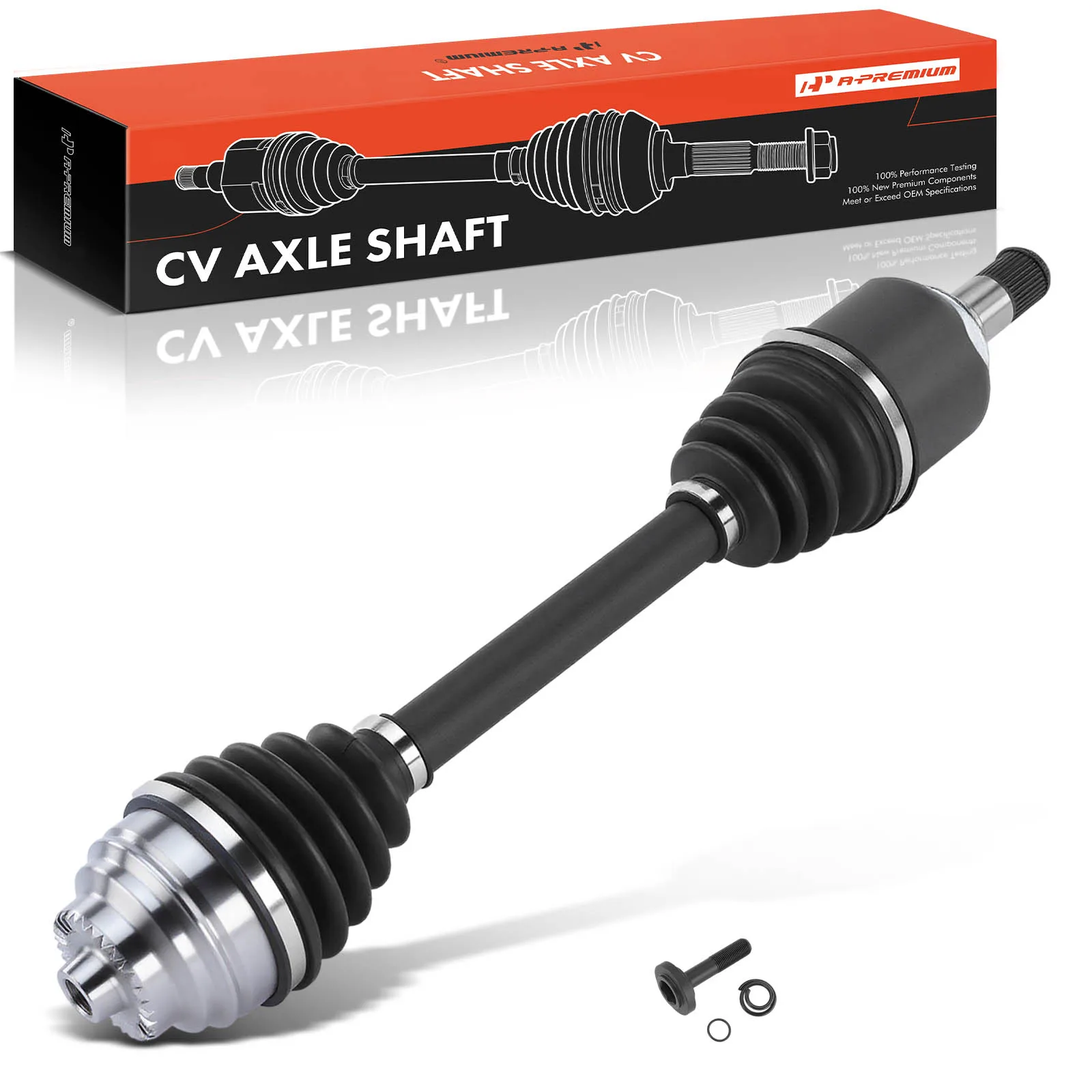 A-Premium Front Driver Side CV Axle Assembly for Mini Cooper 2014-2024 1.5L Manual Transmission
