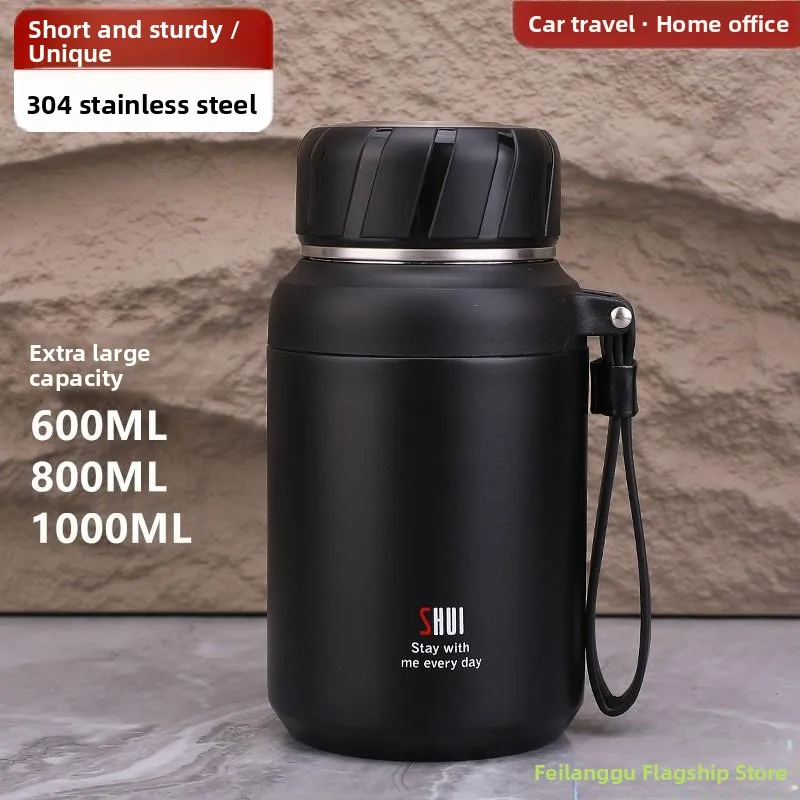 

Термокружка из нержавеющей стали Thiened 304, большая емкость, портативная, для мужчин, 000 мл