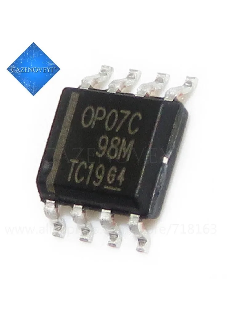 10 pièces/lot OP07CDR OP07C OP07 SOP-8, en Stock
