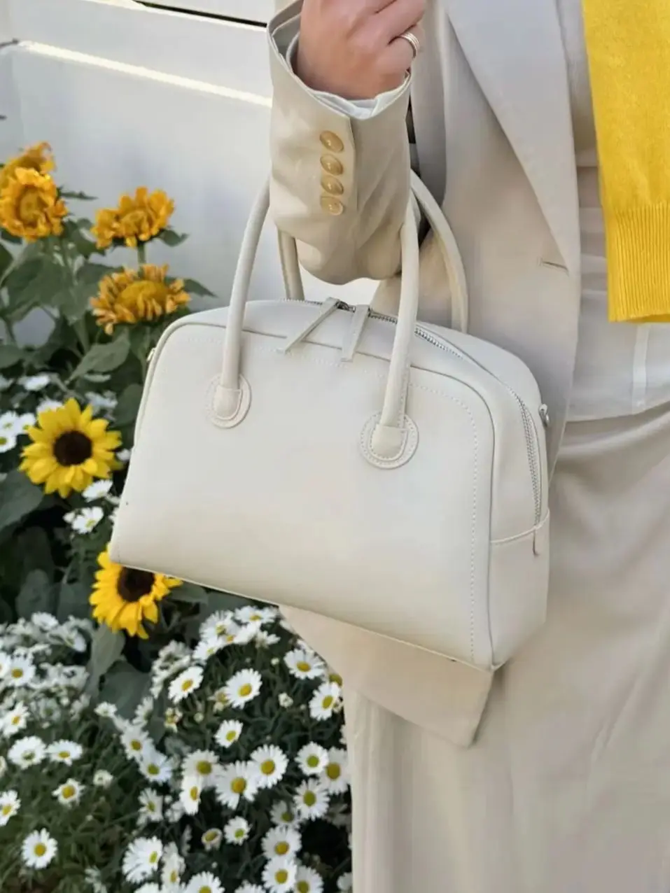 Genuine Grade Leather Women Handbag Luxury Designer Brand Ladeis Shoulder Crossbody Cowhide Female Small Square Top-handle Bags