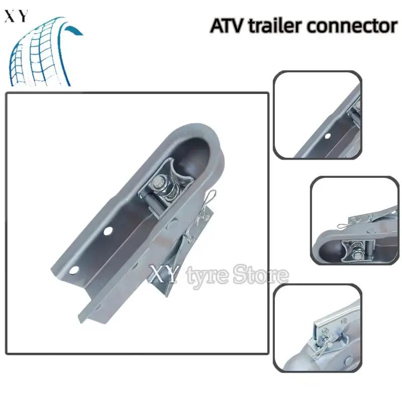 

Beach bike, go kart, trailer hook modification trailer connection device, used to connect tractor universal ball head cover
