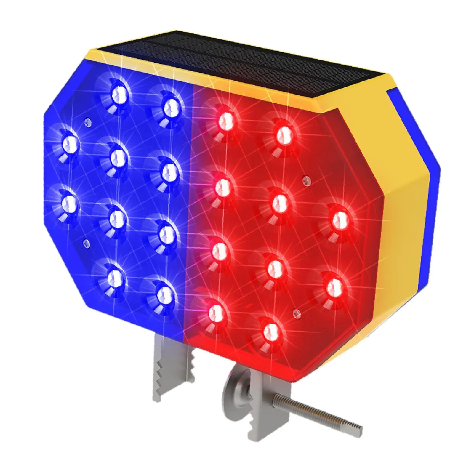 Solar Strobe Light for Intersections Community Entrances Construction Sites