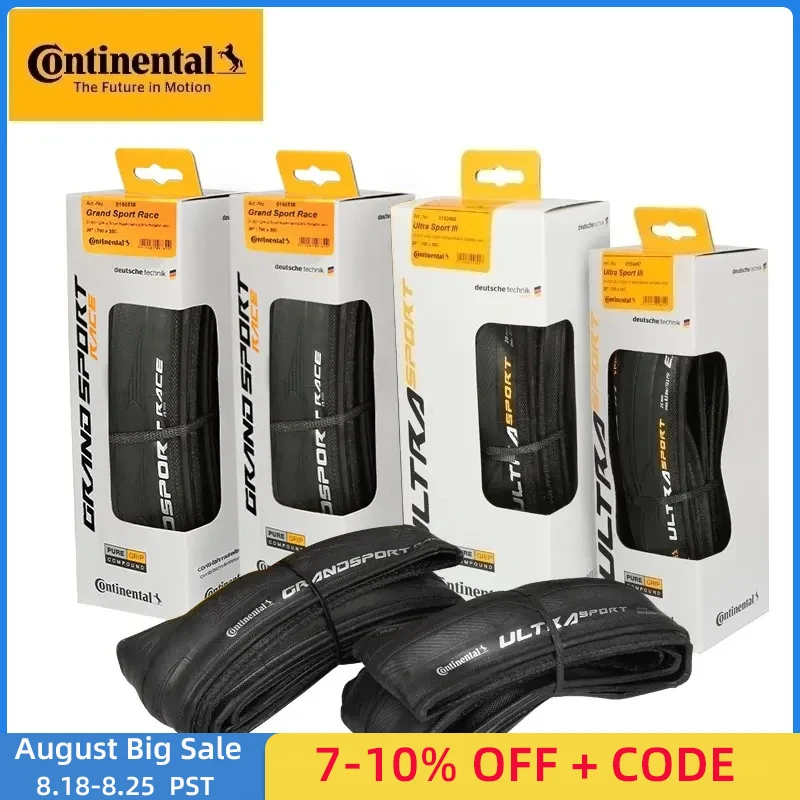 Continental Road Tire ULTRA Sport III & GRAND Sport Race & GP5000 700× 23C /25C/28C Road Bicycle Clincher Foldable Gravel Tire