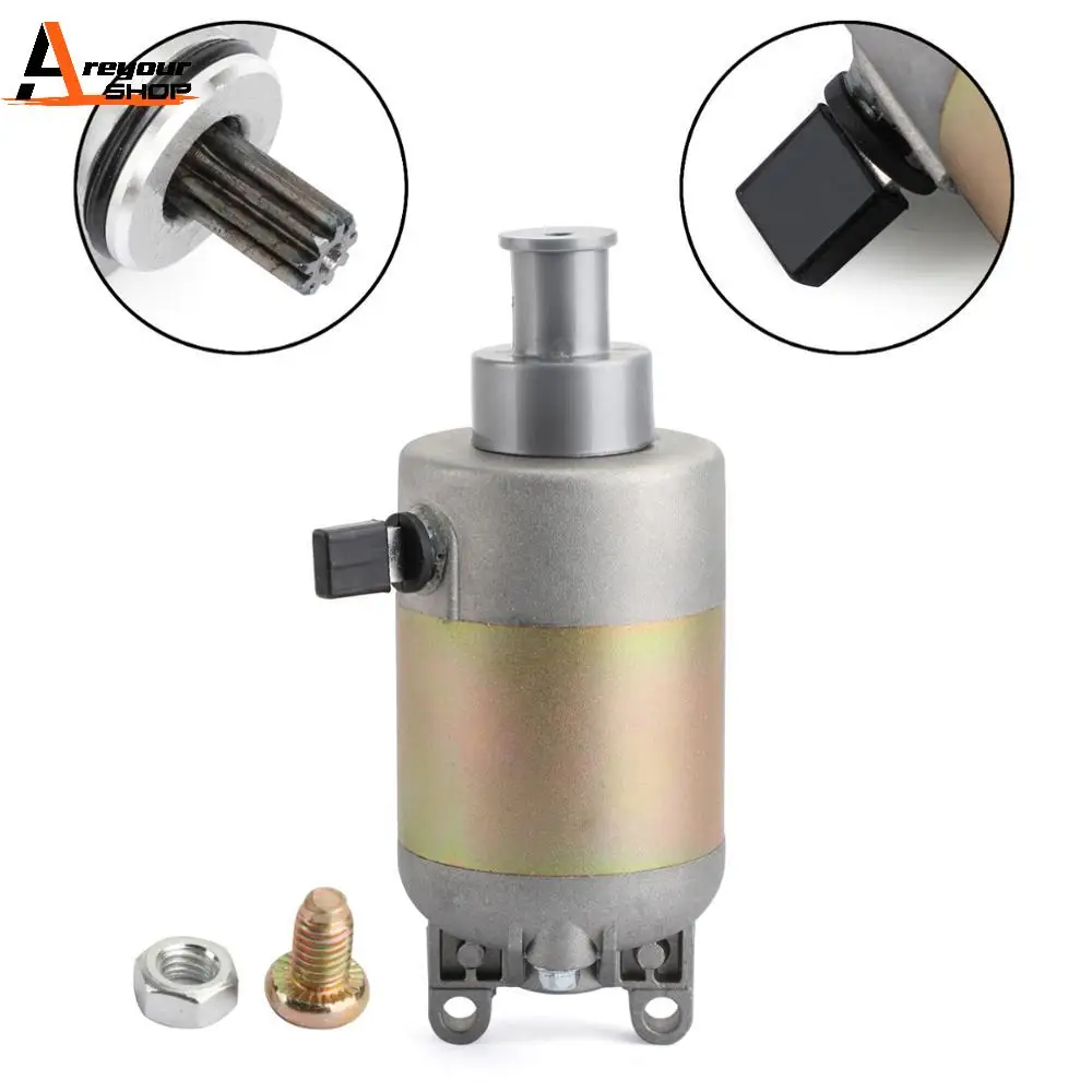 

Areyourshop for yamaha r1 ATV Starter motor engine parts HW125 Xenter HW151 XC155 SMAX YW125 for ZUMA 125 9-Spline 52S-H1800-00