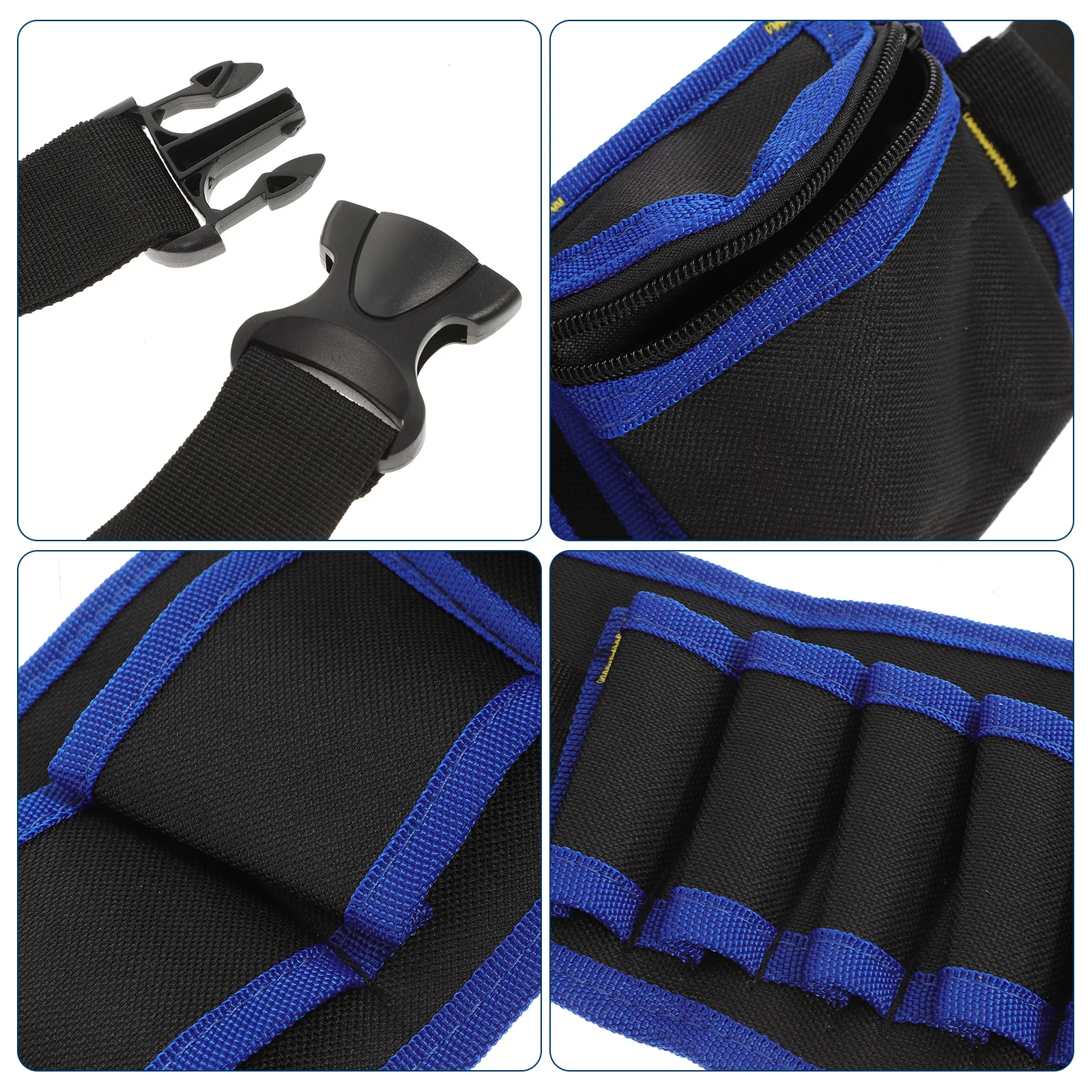 

Multi-Function Tool Waist Bag Oxford Cloth Heavy Duty Adjustable for Electrician Carpenter Mechanic Repairing Maintenance
