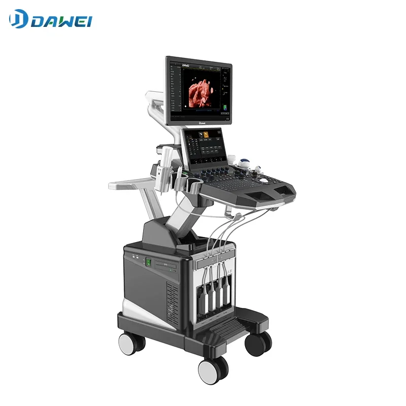 public hospital used trolley 3D 4D 5D color doppler ultrasound scanner for pregnancy