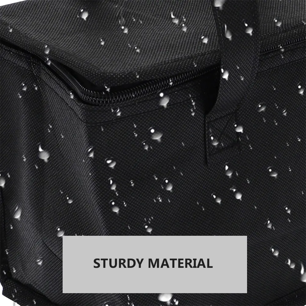 

1pcs Thermal Insulation Bag Large Capacity Aluminum Foil Lining Portable Lunch Cooler Bag For Food Delivery Camping Picnic