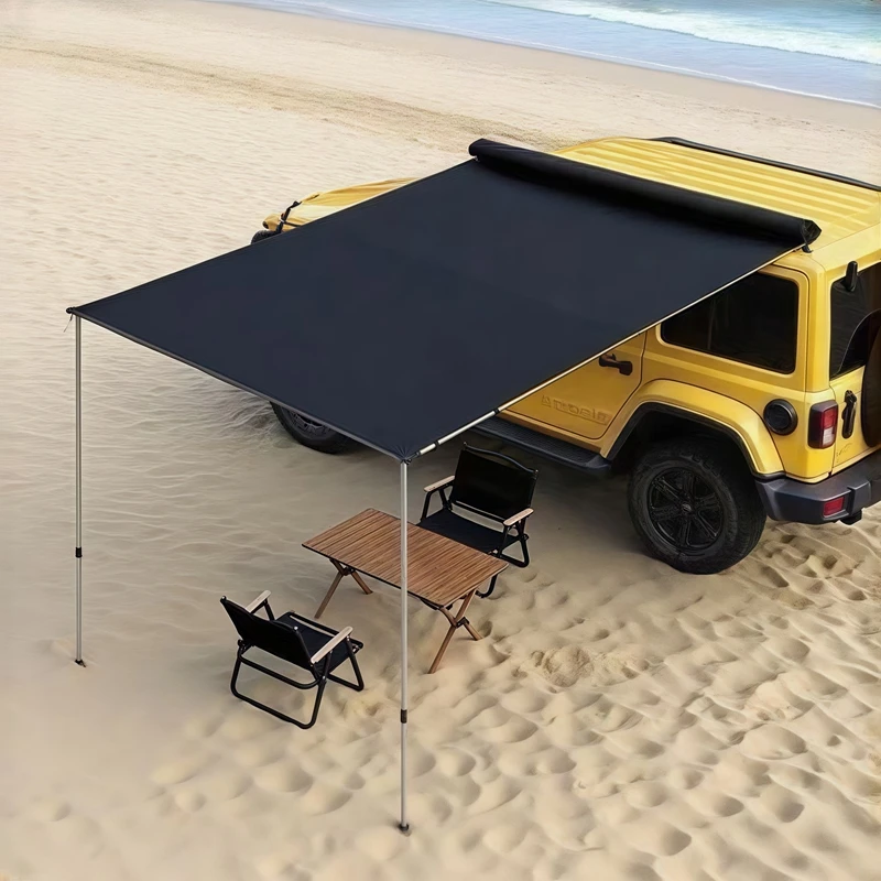 Custom Advanced Portable Sunshade Tent Quick Opening And Closing Low Wind Resistance Roof Tent For Outdoor Camping Sunshade Cano