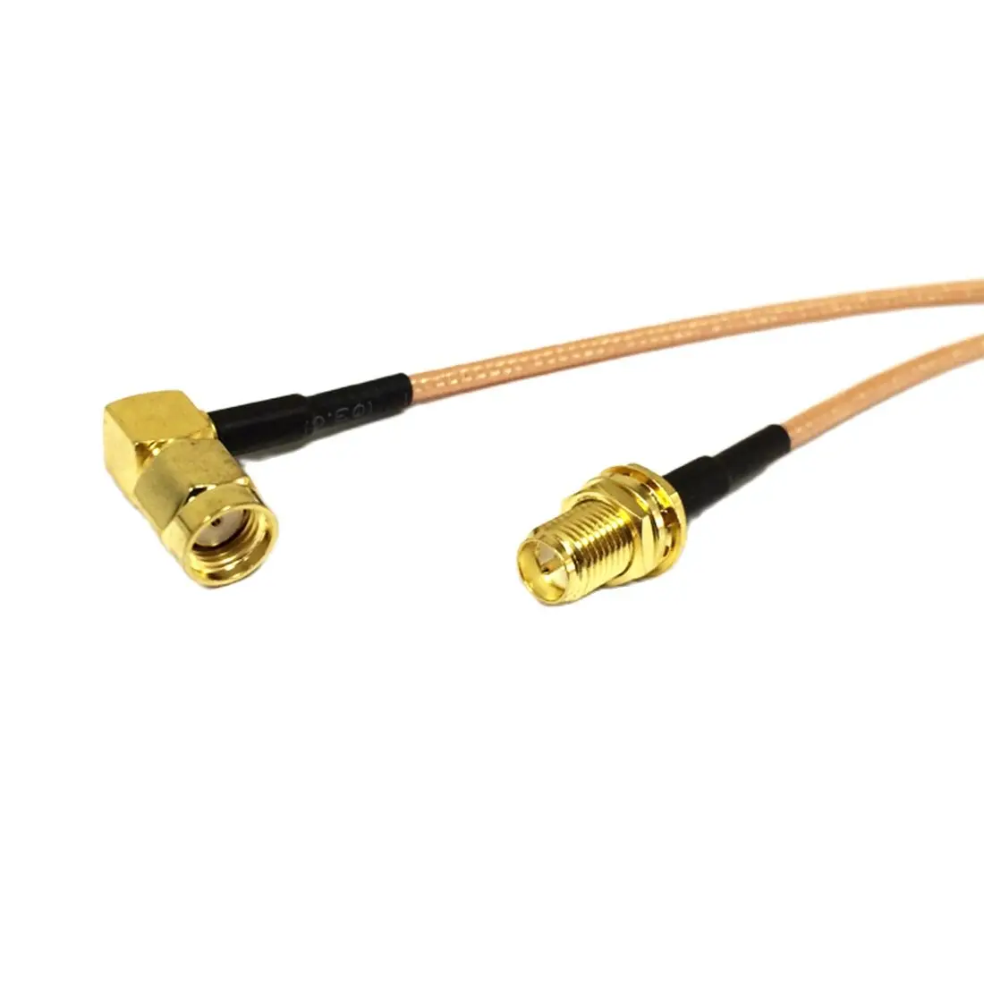 

New Reverse RP-SMA Female Jack Switch RP SMA Male Right Angle Cable Adapter RG316 Wholesale 15CM/30CM/50CM/100CM