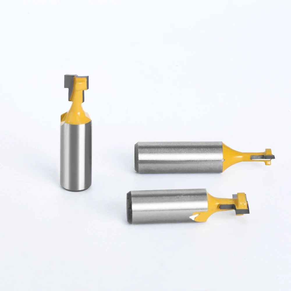 AURWOF 2Pcs Lock Mortise Router Bit Set 3/8