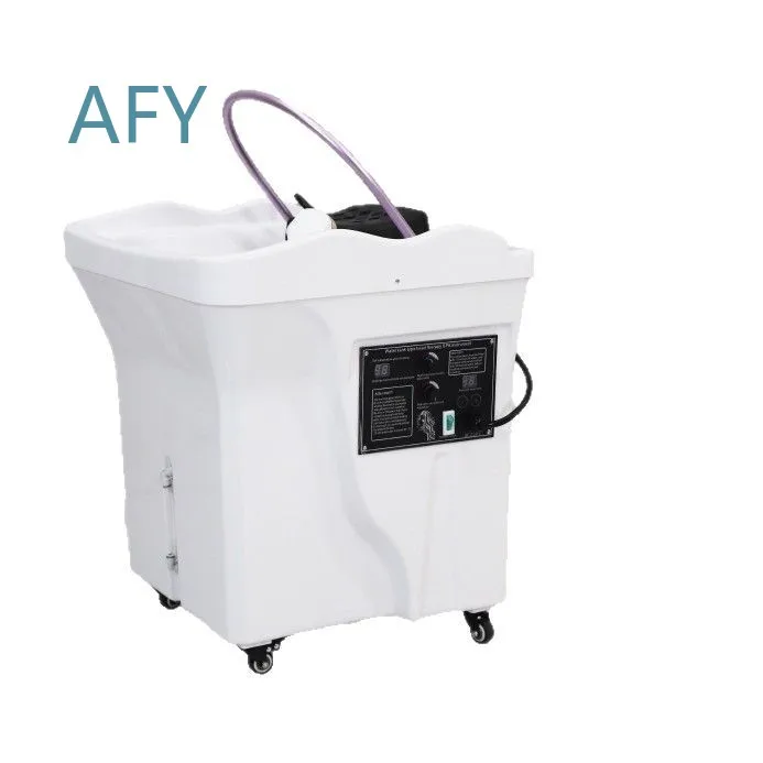 For Fumigation Mobile Water Circulation Shampoo Unit For Beauty Salon Hair Salon Constant Temperature Treatment Head Spa